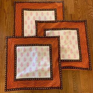 WEST ELM Pillow Cases Set of 3